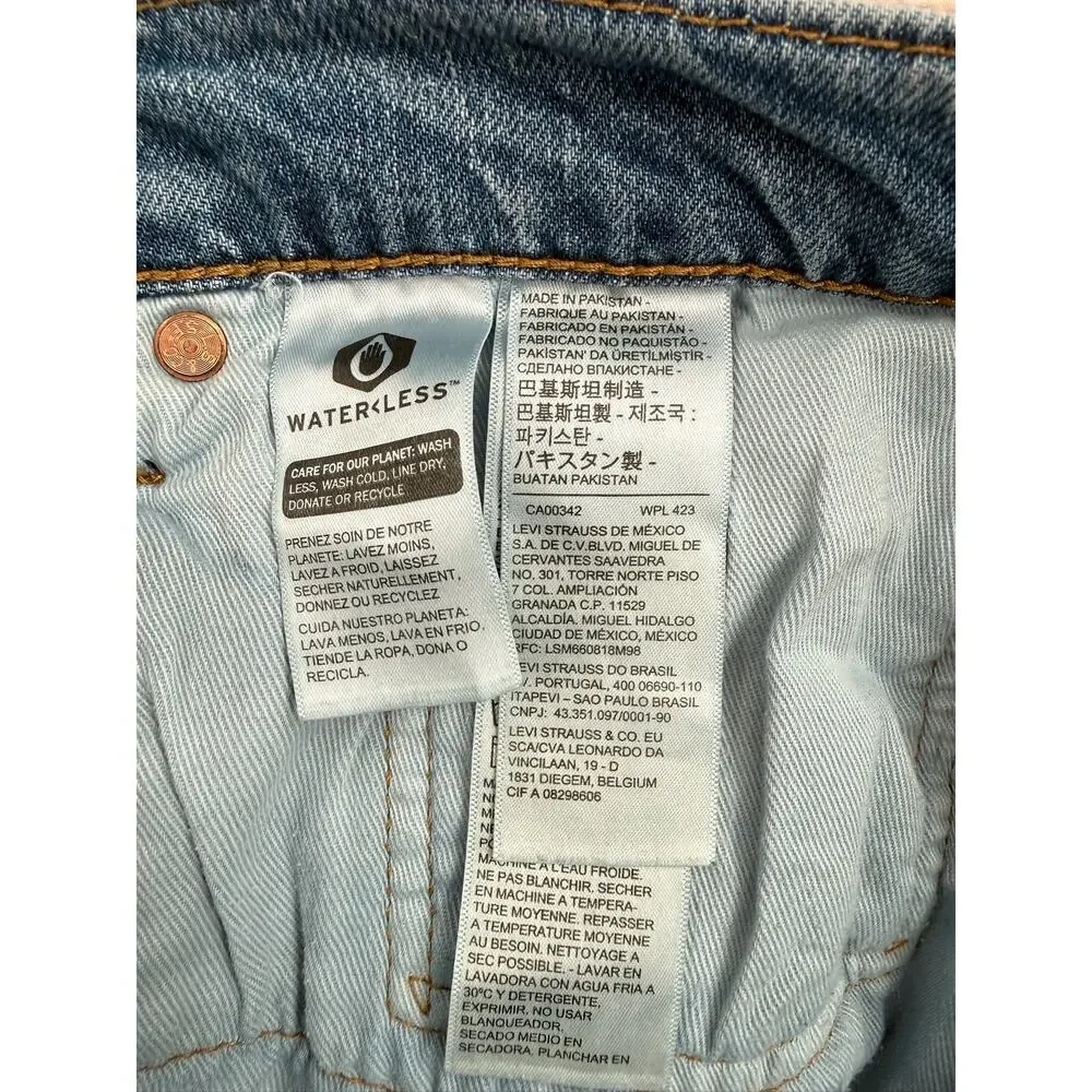 Levi's‎ Premium 541 Athletic Fit Tapered Leg Jeans Mens 36x30 Blue Medium Wash